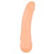 Skin-toned penis dildo with a 80 ml liquid capacity to take up any liquid and squirt it out when desired. Massively veined with a flexible body of 21 cm full size. 3.5-4 cm diameter. Material: PVC, free of phthalates acc