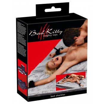 Algemas Pulsos e Tornozelos Cama Bad Kitty Bed Shackles