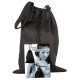 You Might Need This One:Black storage bag with loop. 24 x 35 cm. Material: polyester.