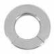 Silver-coloured cock ring/ball stretcher made out of stainless steel. With a magnetic piece to open and close the ring. Inner Ø: 34 mm. Outer Ø: 63 mm. Thickness: 14 mm. Weight: 234 g. Metal.