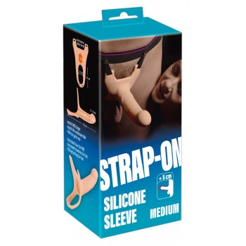 Strap-on Oco Silicone +5cm extensao