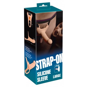 Strap On Oco Silicone  +6cm extensao