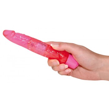 Vibrador Anal Jelly 17.5cm Rosa