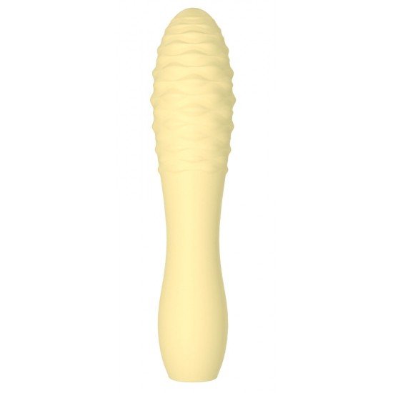 Cuties Mini Vibrador Yellow Bonito demais para ser verdade! Mini vibrador prático e compacto da 3ª geração de Cuties com vibração extremamente poderosa e profunda que pode ser facilmente controlada em 10 modos variados com o toque de um botão dire