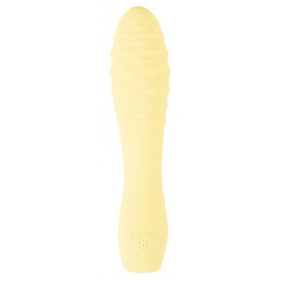 Cuties Mini Vibrador Yellow Bonito demais para ser verdade! Mini vibrador prático e compacto da 3ª geração de Cuties com vibração extremamente poderosa e profunda que pode ser facilmente controlada em 10 modos variados com o toque de um botão dire