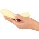 Cuties Mini Vibrador Yellow Bonito demais para ser verdade! Mini vibrador prático e compacto da 3ª geração de Cuties com vibração extremamente poderosa e profunda que pode ser facilmente controlada em 10 modos variados com o toque de um botão dire