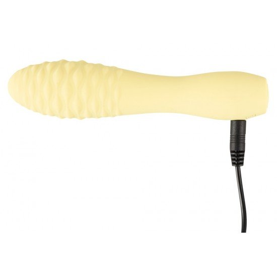 Cuties Mini Vibrador Yellow Bonito demais para ser verdade! Mini vibrador prático e compacto da 3ª geração de Cuties com vibração extremamente poderosa e profunda que pode ser facilmente controlada em 10 modos variados com o toque de um botão dire