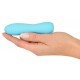Cuties Mini Vibrator Blue 3 Bonito demais para ser verdade! Minivibrador prático e compacto da 3ª geração de Cuties com vibração extremamente poderosa e profunda que pode ser convenientemente controlada em 10 modos variados simplesmente pressionan