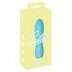 Cuties Mini Vibrator Blue 3 Bonito demais para ser verdade! Minivibrador prático e compacto da 3ª geração de Cuties com vibração extremamente poderosa e profunda que pode ser convenientemente controlada em 10 modos variados simplesmente pressionan