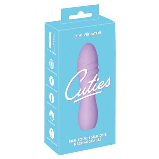 Cuties Mini Vibrador 3 Generação Bonito demais para ser verdade! Minivibrador prático e compacto da 3ª geração de Cuties com vibração extremamente poderosa e profunda que pode ser convenientemente controlada em 10 modos variados simplesmente pressionan