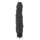 This large black lover will make women go weak at the knees!The flexible realistic looking vibrator with bulging glans doesn´t just look like a real penis, it also feels like that of an exotic lover too because of the sk