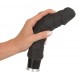 This large black lover will make women go weak at the knees!The flexible realistic looking vibrator with bulging glans doesn´t just look like a real penis, it also feels like that of an exotic lover too because of the sk
