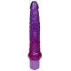 Vibrador Jelly, muito flexível para encontrar o centro do prazer através da sua backdoor. Com formato realista, cabeça e veias pronunciadas e vibrações com multivelocidades.Material com um revestimento macio.Livre de fta