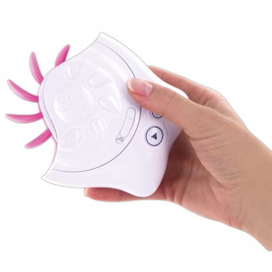 The second line of the sqweel features low-noise vibrations, 30 more power and easy cleaning Sqweel is a unique toy that swirls around like a wheel while the silicone flaps tickle and smack vagina or glans. The rotation