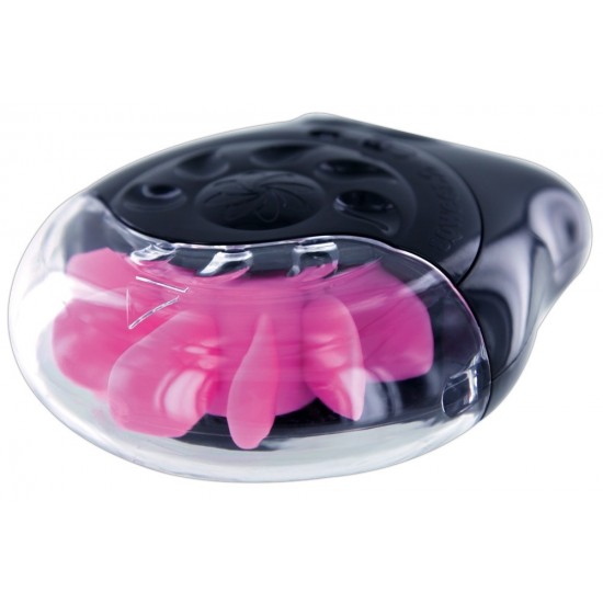 The second line of the sqweel features low-noise vibrations, 30 more power and easy cleaning Sqweel is a unique toy that swirls around like a wheel while the silicone flaps tickle and smack vagina or glans. The rotation