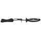 Black dildo made from medical aluminum for high higiene and thrilling e-stim effects. You can go from a soft jolt to a pulsating power rhythm. Adjust the e-stim modes with the included control. Dildo size: 7.5 cm, 2.2 cm