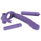 Strap-on penetração dupla Anel peniano com dildo e coelhinho do clitórisPara dupla penetraçãoVibro-bala removívelSilicone com textura Soft Touch Duplique o prazer!Dildo Strap-on com vibração para ELE e um anel peniano incluindo um estimulador de