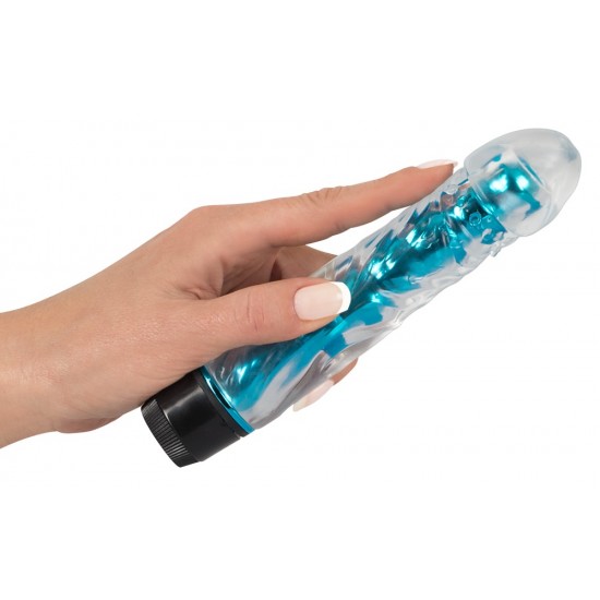 Vibrador clássico com poderoso motor que lhe proporcionará intensos e inesquecíveis orgasmos! Com ponta lisa e ligeiramente curvada oferece-lhe um vasto leque de estimulação, desde o ponto-G ao clitóris. Feito a partir d