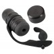 2-in-1: masturbator with a removable anal vibrator. The masturbator has a dotted and grooved pleasure tunnel and can also be removed from the case. The masturbator is open at the end. The anal vibrator has a velvety soft