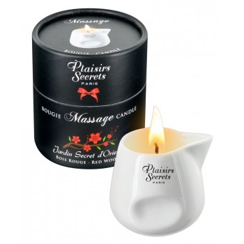 Massage Candle Red Wood 80 ml