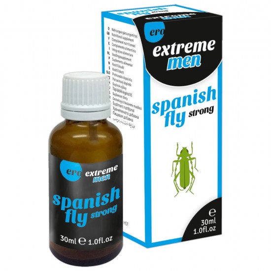The famous "Spanish Fly" aphrodisiac is back - redesigned and remixed. "Extreme" for men. 30 ml drop dispenser bottle.