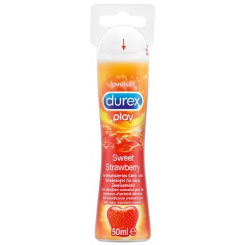 Durex Play Morango lubrificante 50ml