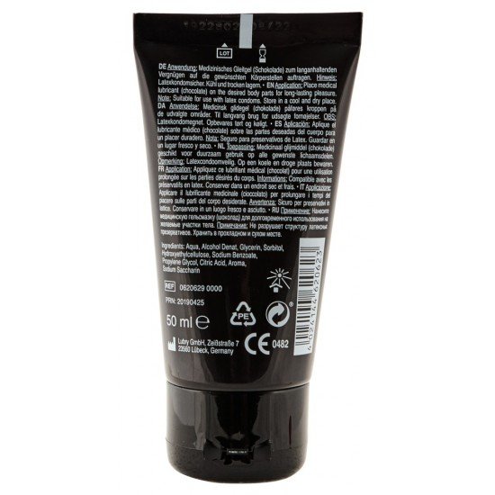 Óleo de massagem e lubrificante para que possa desfrutar de momentos íntimos deslumbrantes.Adicione um toque de sensualidade ao sexo oral com este lubrificante com delicioso sabor a chocolate, solúvel em água e compatíve
