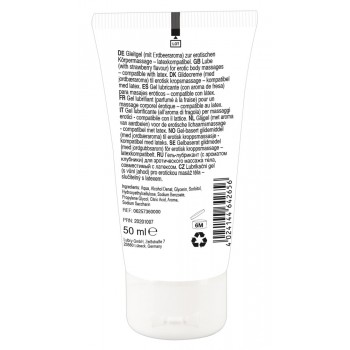 Lick it! Gel massagem erotico beijavel Morango 50ml