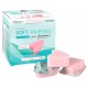 Dry threadless soft tampons for optimal security on critical days. For sauna, sport, swimming, and hygienic intercourse. 3 piece.