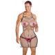 Agora ninguém vai conseguir parar de rir.Divertido avental com a imagem de um torso feminino e com mamas suaves de plush.