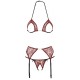 Strapsset rot/gold S Strapsset rot/gold S