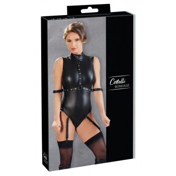 Body Suspenders Preto S