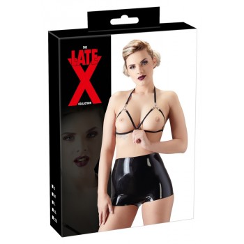 Waist-high Latex BriefsBlackXL