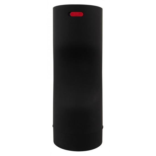 Masturbador de motor duplo com tampa protetoraManga macia com relevos e ranhurasVibrações extremamente poderosas em 7 modosFunção de sucção intensa em 4 modosAs funções podem ser controladas separadamente ou combinadasCo