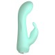 Vibrador Cuties Mini Green 4G Mini vibrador da 4ª geração de CutiesVibração poderosa e profunda em 10 modosBotão de pedra preciosa cintilante em forma de coraçãoDesign purista e com textura suavePerfeitamente curvado com cabeça de massagem do ponto G