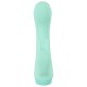 Vibrador Cuties Mini Green 4G Mini vibrador da 4ª geração de CutiesVibração poderosa e profunda em 10 modosBotão de pedra preciosa cintilante em forma de coraçãoDesign purista e com textura suavePerfeitamente curvado com cabeça de massagem do ponto G