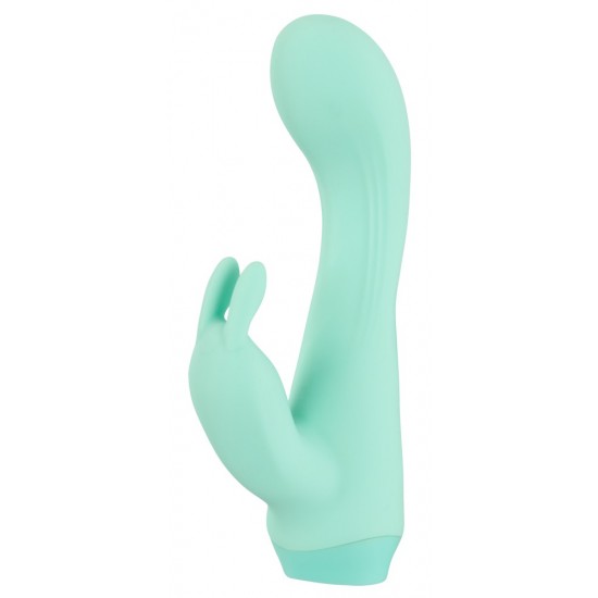 Vibrador Cuties Mini Green 4G Mini vibrador da 4ª geração de CutiesVibração poderosa e profunda em 10 modosBotão de pedra preciosa cintilante em forma de coraçãoDesign purista e com textura suavePerfeitamente curvado com cabeça de massagem do ponto G