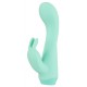 Vibrador Cuties Mini Green 4G Mini vibrador da 4ª geração de CutiesVibração poderosa e profunda em 10 modosBotão de pedra preciosa cintilante em forma de coraçãoDesign purista e com textura suavePerfeitamente curvado com cabeça de massagem do ponto G