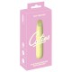 Mini vibrador da 5ª Geração CutiesPonta vibratória achatada com textura estimulanteVibrações intensas que vão fundoFácil de usarDesign elegante em cor pastelA textura de diamante facilita a fixaçãoSilicone aveludado com