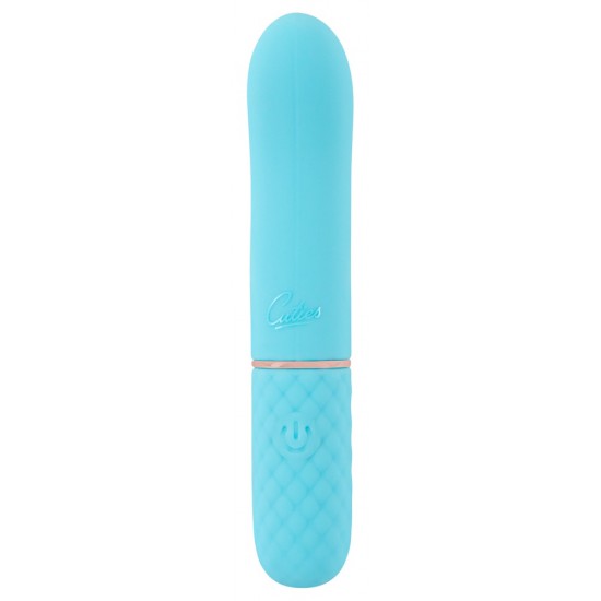 Mini vibrador da 5ª Geração CutiesPonta vibratória maravilhosamente curvada para o ponto GVibrações intensas que vão fundoFácil de usarDesign elegante em cor pastelA textura de diamante facilita a fixaçãoSilicone aveluda
