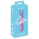 Vibrador clitoriano da 5ª geração de CutiesCom vibro-orelhas macias e flexíveisVibrações intensas que vão fundo no interiorFácil de usarDesign elegante em cor pastelA textura de diamante facilita a pegadaSilicone aveluda