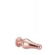 A coleção Gleaming Love apresenta este plug anal de formato cônico e brilhante com uma pedra preciosa na base. Feito de alumínio leve e liso, este brinquedo de prazer é fácil de deslizar e a largura crescente é garantida