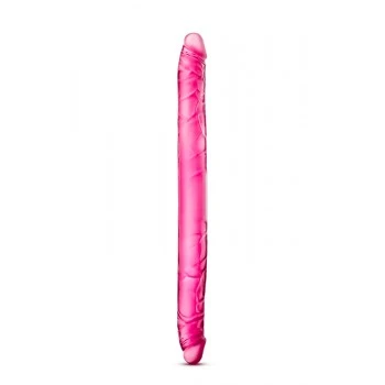 Dildo Duplo Realista bYours 40.6cm Rosa