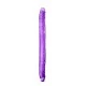 Prazer a dobrar extra longo?! Já é seu?!Dildo com uma cabeça pronunciada em cada uma das pontas, de toque e sensação realista para que possa desfrutar de uma experiência simplesmente inesquecível!Flexível o suficiente pa