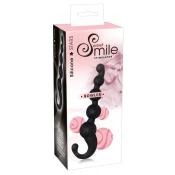 Smile Bowler black anal wand
