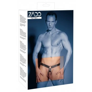 Mens Thong Harness+Plug L/XL
