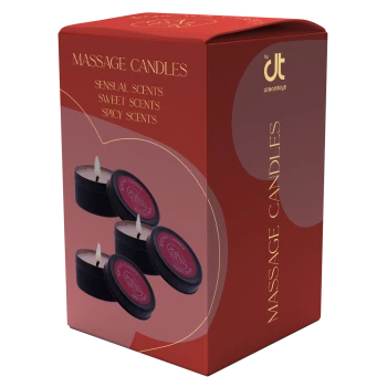AMOUR Velas de Massagem 3 Aromas