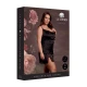 Entre em cena com nosso cativante vestido preto que deixa o clássico 
