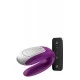 Satisfyer Double Fun Violeta Double Fun estimula fortemente ambos os parceiros durante o sexo. O formato em U é ajustado tanto por dentro quanto por fora - garantindo uma sensação sedutora para o clitóris, ponto G e pênis. Habilitado para apli