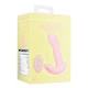 Vibrador de Cueca com Estimulador de Clitoris e Comando - Loveline - Rosa Vibrador de Cueca com Estimulador de Clitoris e Comando - Loveline - Rosa